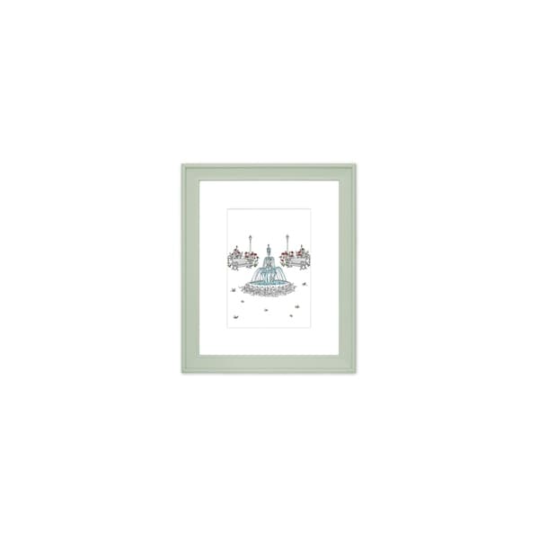 Ridgewood- Basic Bevel Frame- 8" x 10" Green