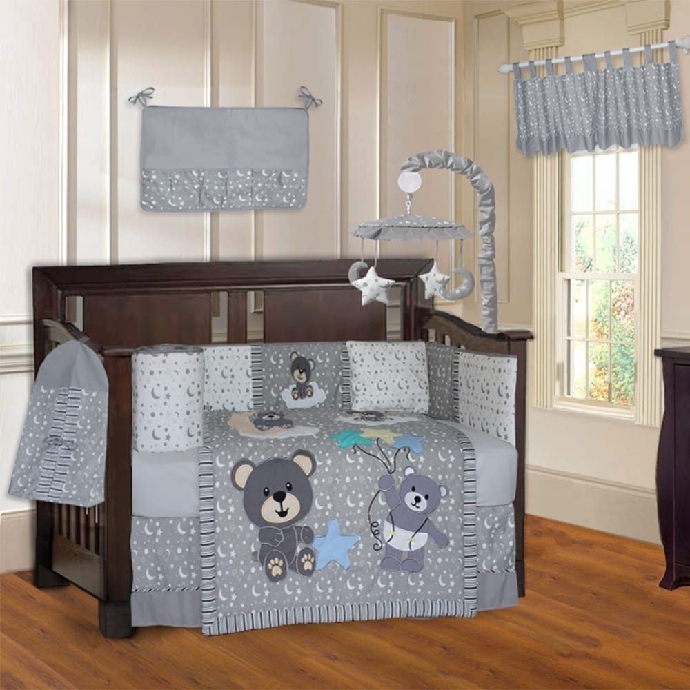 bear crib set