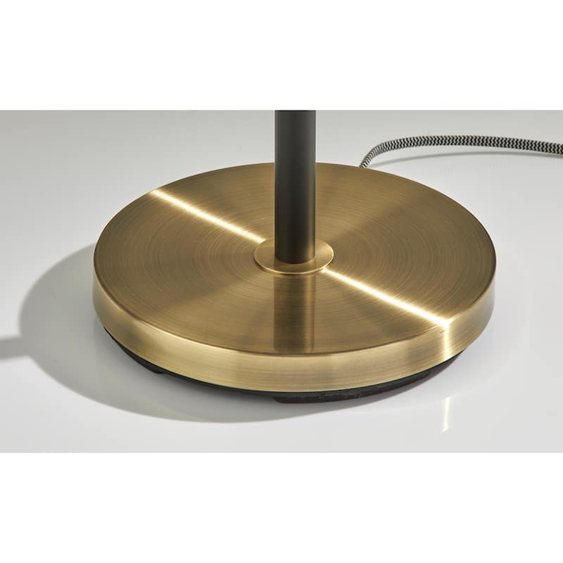 Adesso Antique Brass Casey Tree Lamp