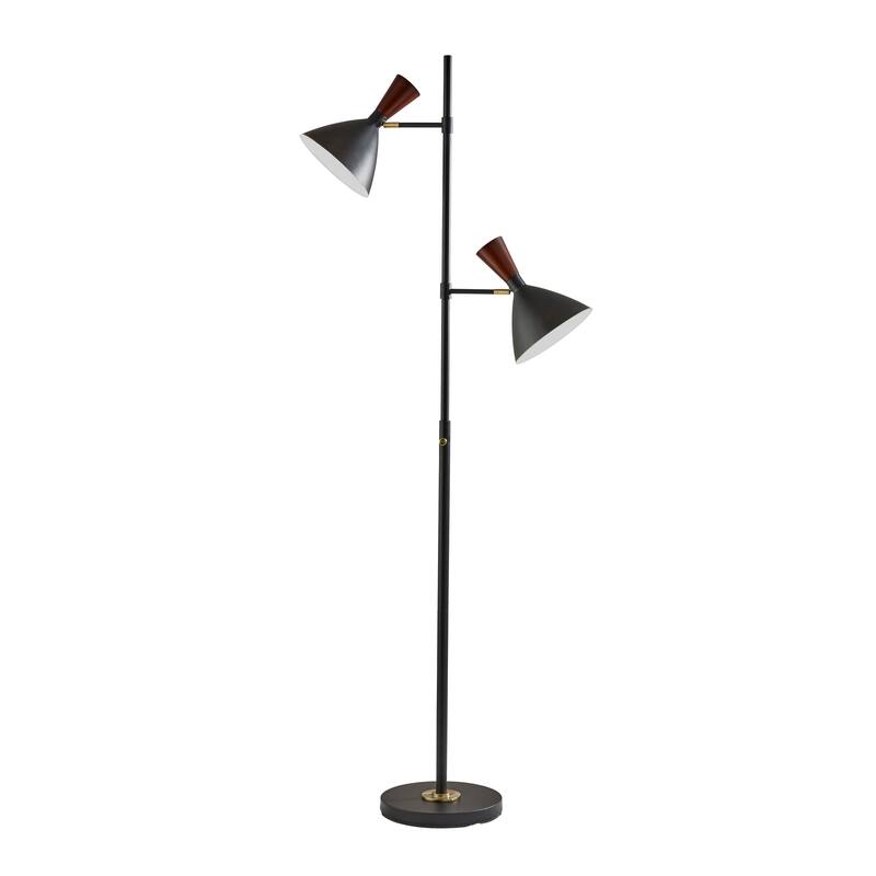 Adesso Black Arlo Tree Lamp