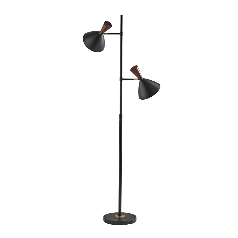 Adesso Black Arlo Tree Lamp