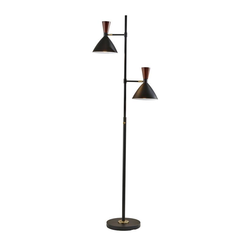 Adesso Black Arlo Tree Lamp