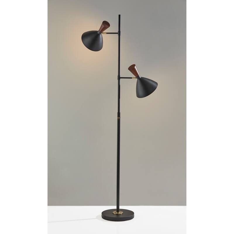 Adesso Black Arlo Tree Lamp