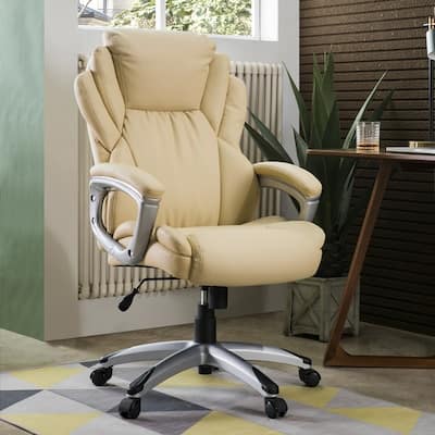 Beige Lumbar Support Office Conference Room Chairs Shop