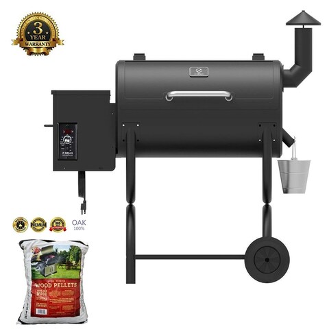 Moda Z Grill-550B Outdoor BBQ Smokers Wood Pellet Included