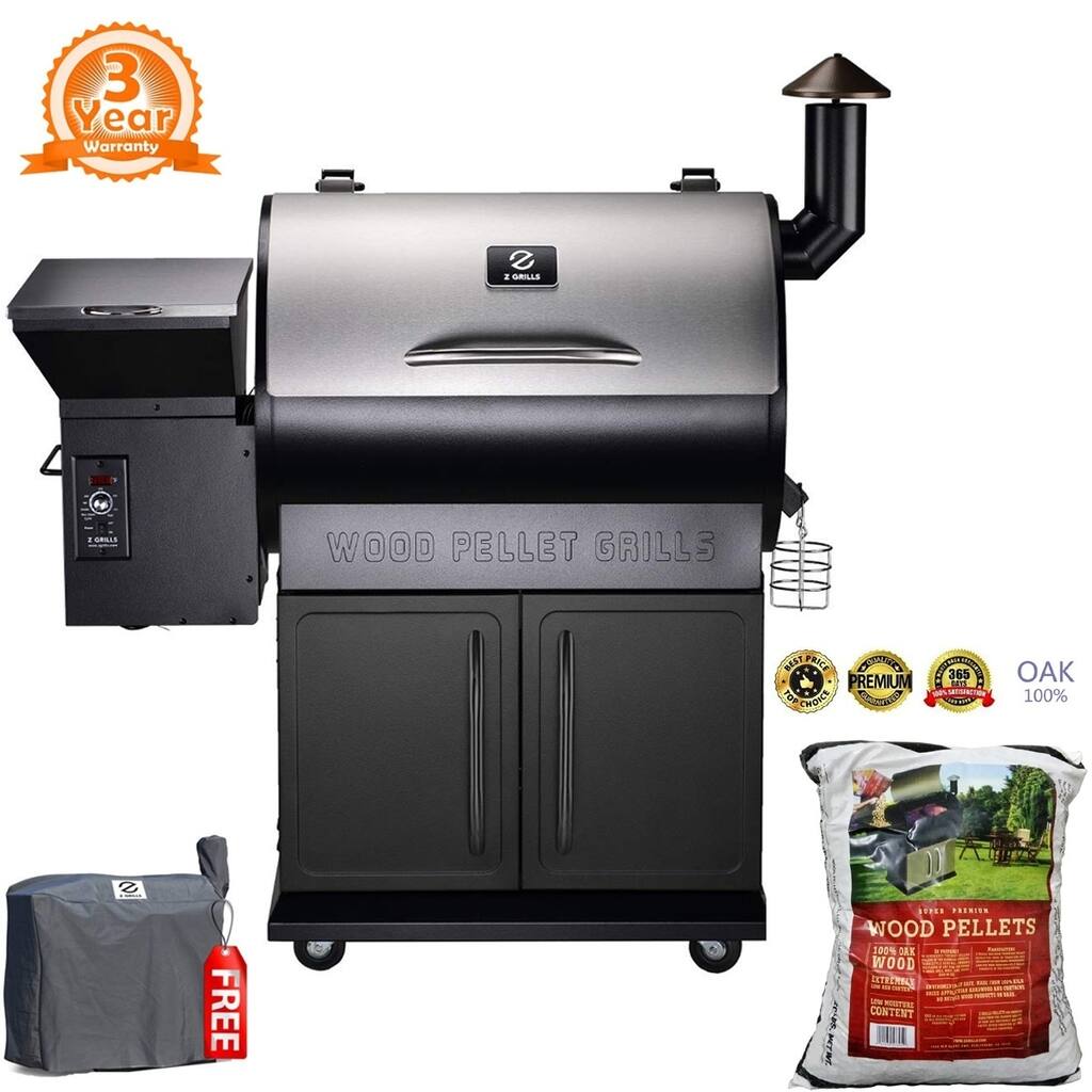 Moda Z Grill-700E Outdoor BBQ Smokers Wood Pellet Included