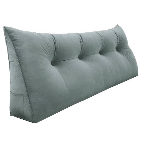 Shop Wowmax Bed Wedge Bolster Sit Up Reading Pillow Daybed