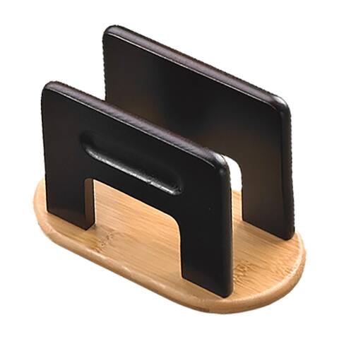 Creative Home Stained Bamboo Napkin Holder, Espresso Color