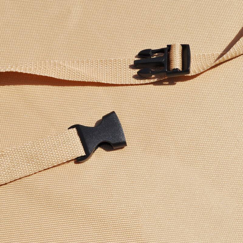 Budge Sedona Tan Outdoor Ottoman Cover 18 in H x 33 in W x 25 in L - Small - 18"H x 33"W x 25"L