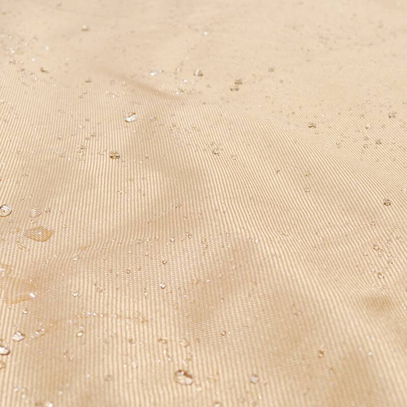 Budge Sedona Tan Outdoor Ottoman Cover 18 in H x 33 in W x 25 in L - Small - 18"H x 33"W x 25"L