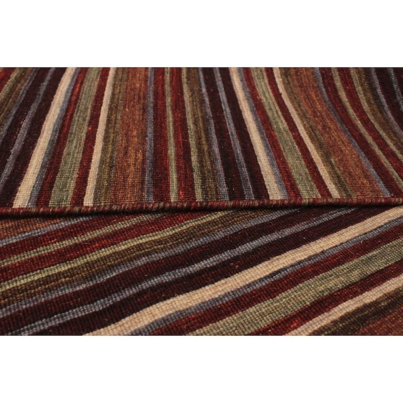 Flat-weave Manhattan Copper, Red Wool Kilim - Bed Bath & Beyond - 30236449