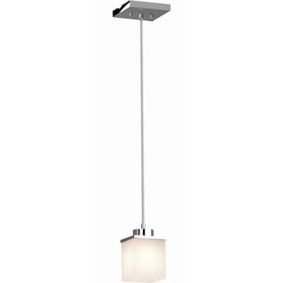Volume Lighting Sharyn 1-Light Indoor Chrome Mini Pendant