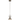 Volume Lighting 1-Light  LED Brushed Nickel Mini Downrod Pendant