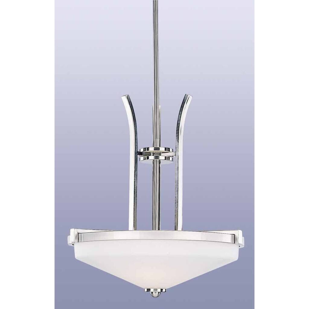 Volume Lighting Philippi 4-Light Brushed Nickel Interior Pendant