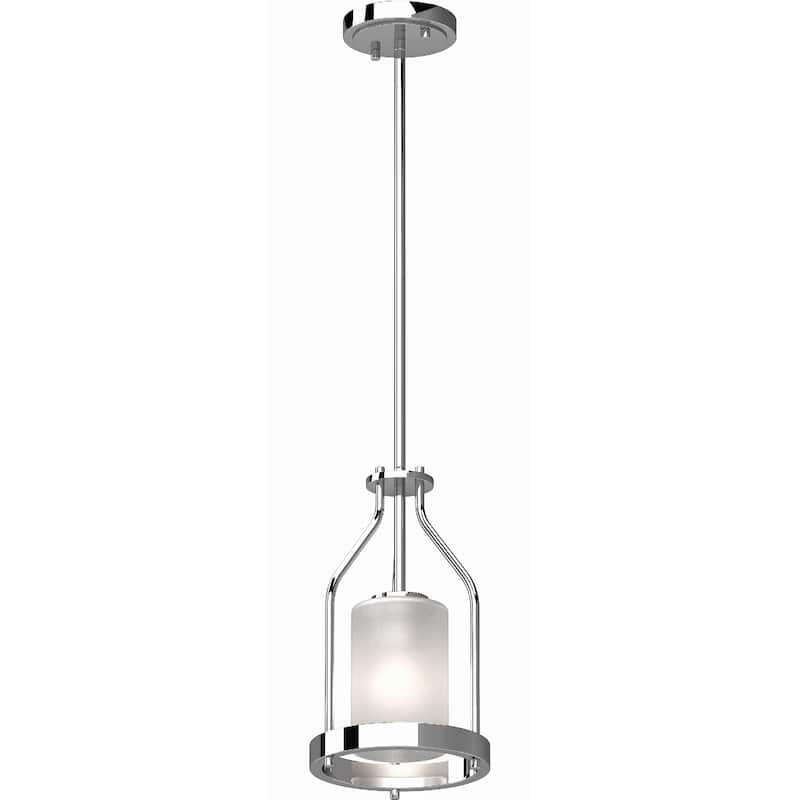 Volume Lighting Emery 1-Light Chrome Mini Pendant