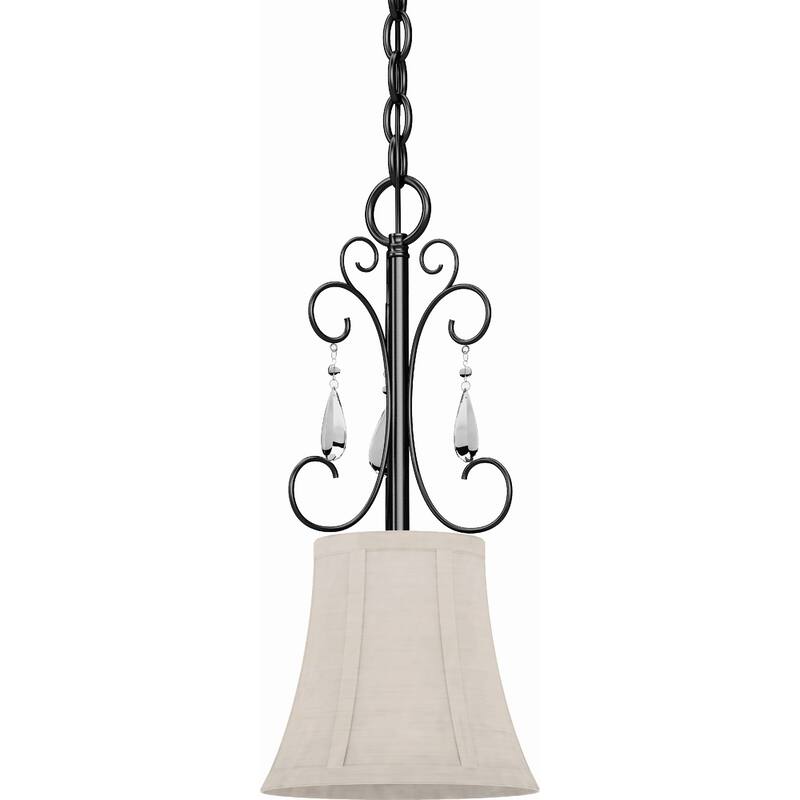 Volume Lighting Ava 1-Light Foundry Bronze Mini Hanging Pendant - Foundry Bronze