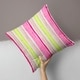 preview thumbnail 3 of 3, Cherry Blossom Pillow- Stripe - N/A