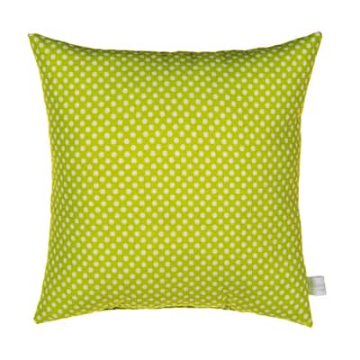 Cherry Blossom Pillow-Green Dot
