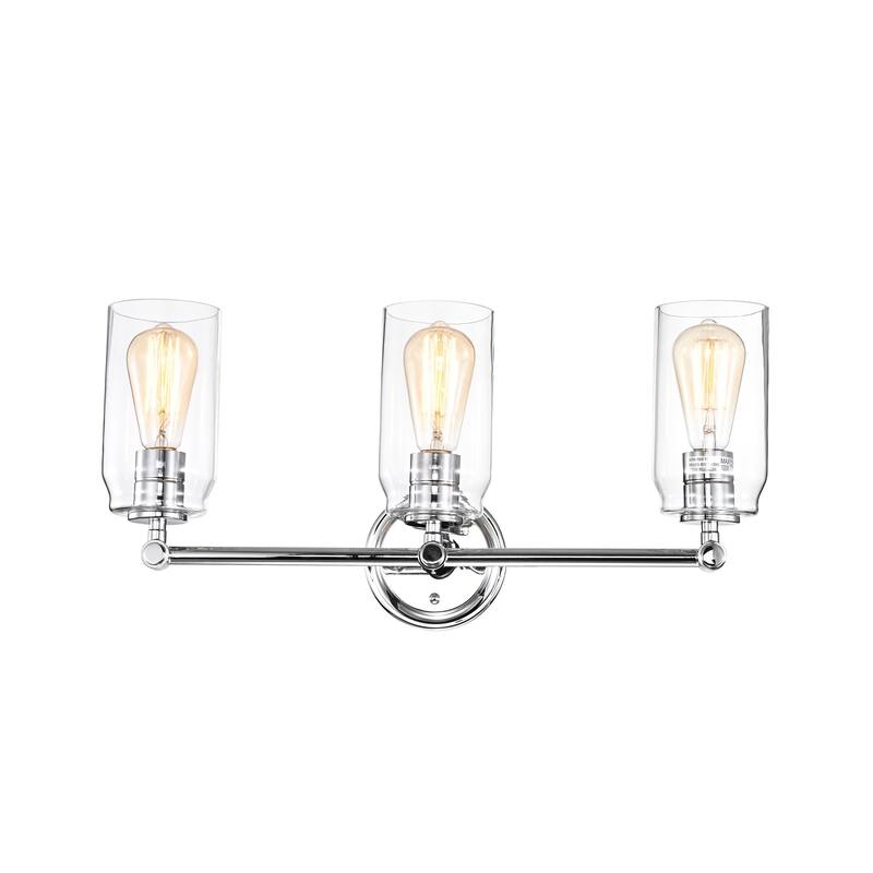Chrome Bath/Vanity Light (Size Options)