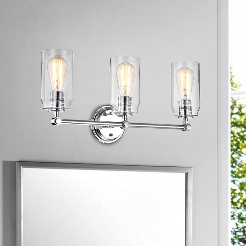Chrome Bath/Vanity Light (Size Options)
