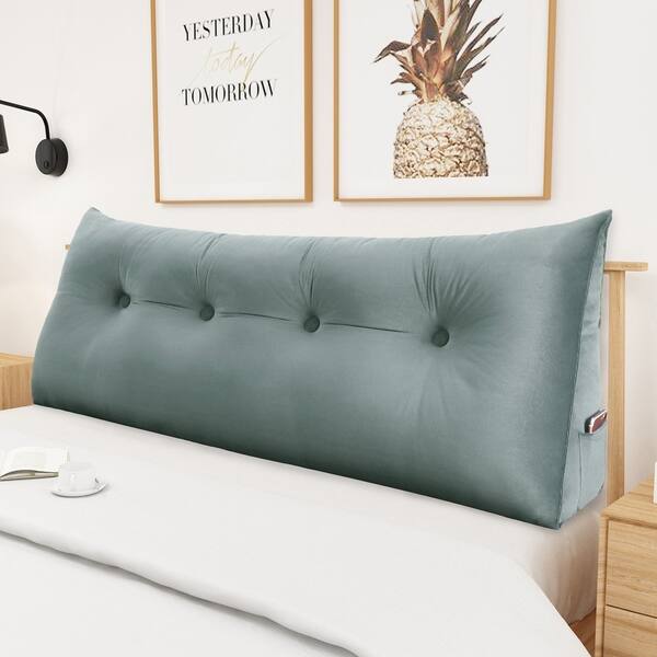 Shop Wowmax Bed Rest Bolster Wedge Oversized Throw Pillow Back