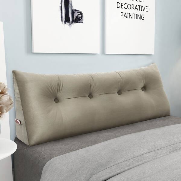 Shop Wowmax Bed Rest Bolster Wedge Oversized Throw Pillow Back