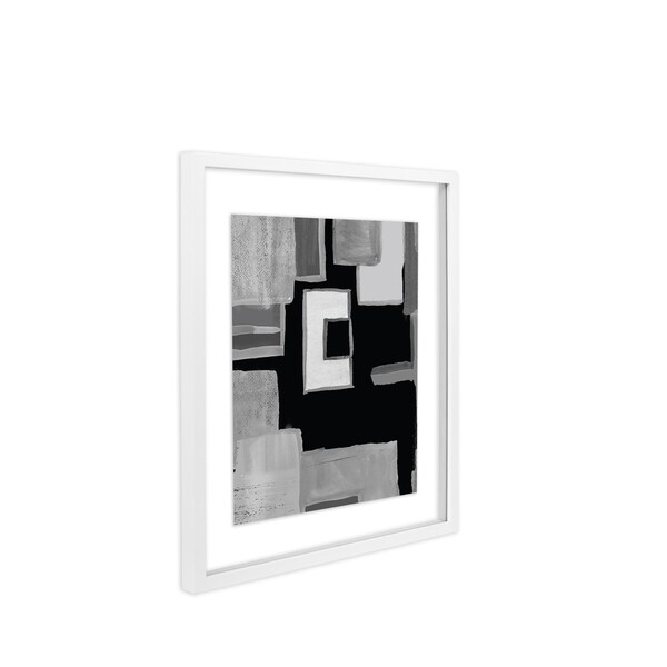 Driftwood- Float Frame- 8x10 White