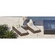 New Fashion 2  Sun Lounge Chair Set with 12cm Deep Cushion and Table - N/A - Thumbnail 5