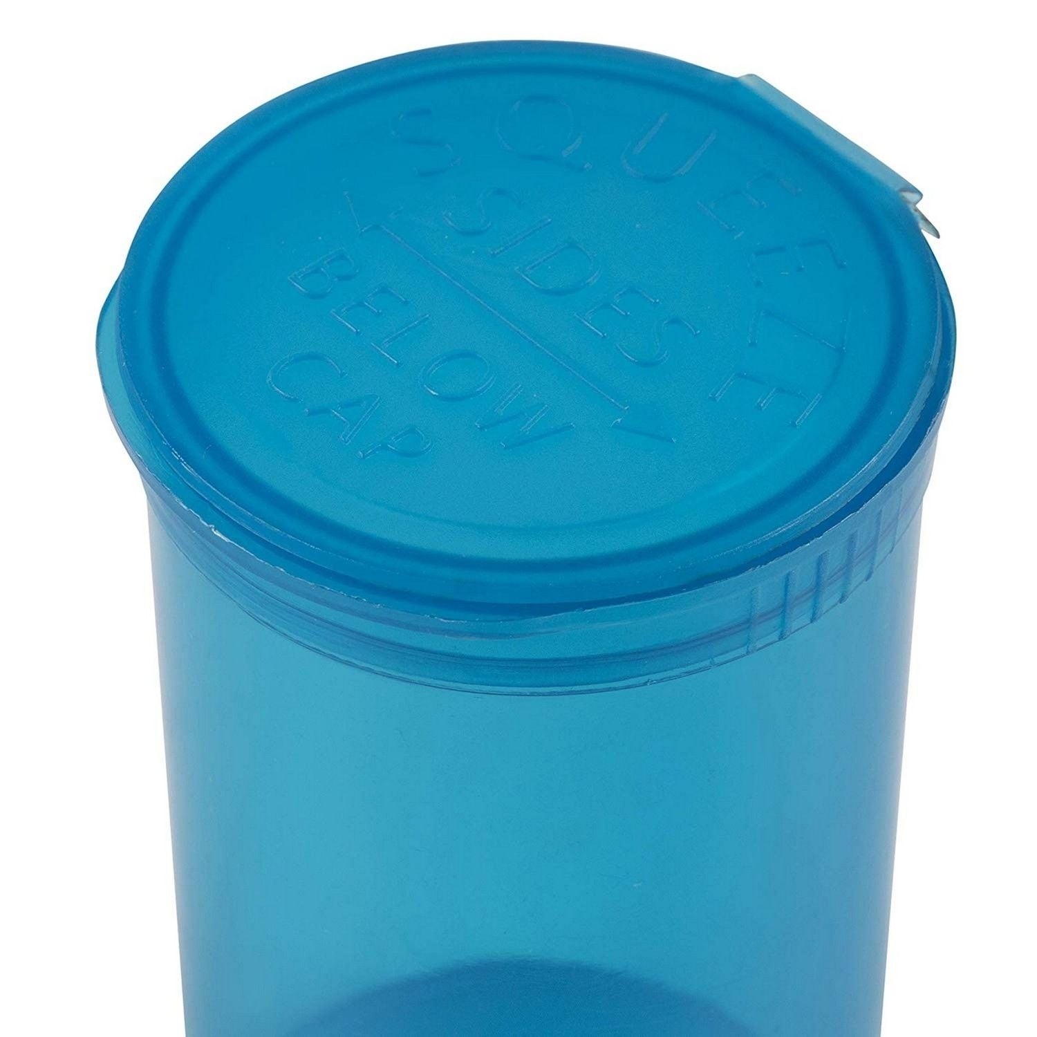 Juvale 30 Pack Empty Pill Bottles With Pop Top Caps, 19 Dram Prescription  Medicine Containers (blue) : Target