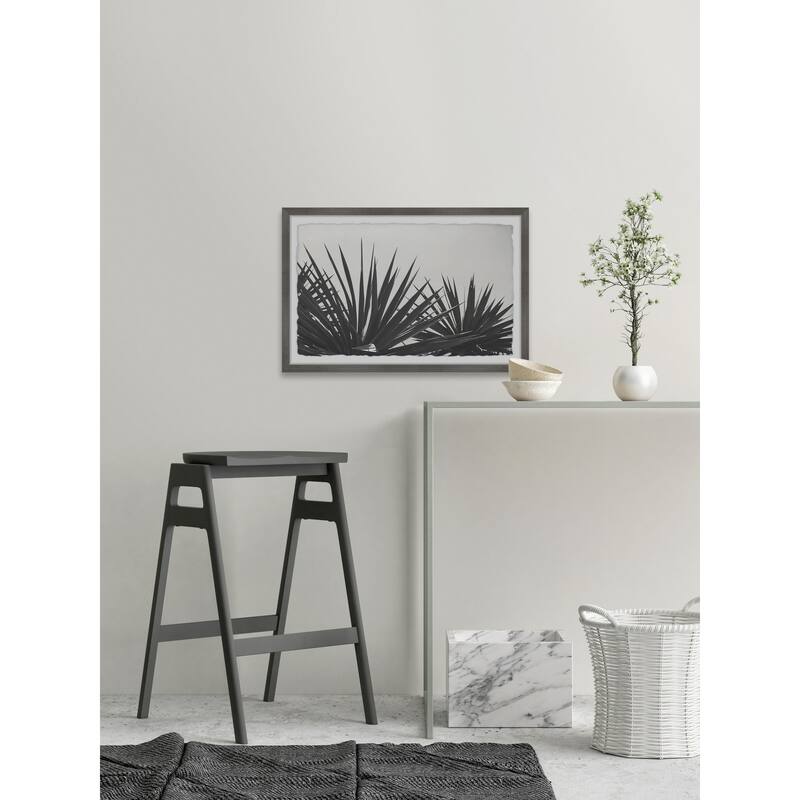 'Blue Agave' Framed Painting Print