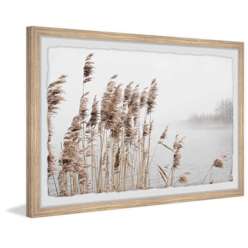 'Autumn Grass' Framed Painting Print