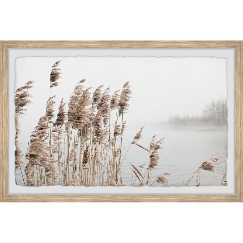 'Autumn Grass' Framed Painting Print