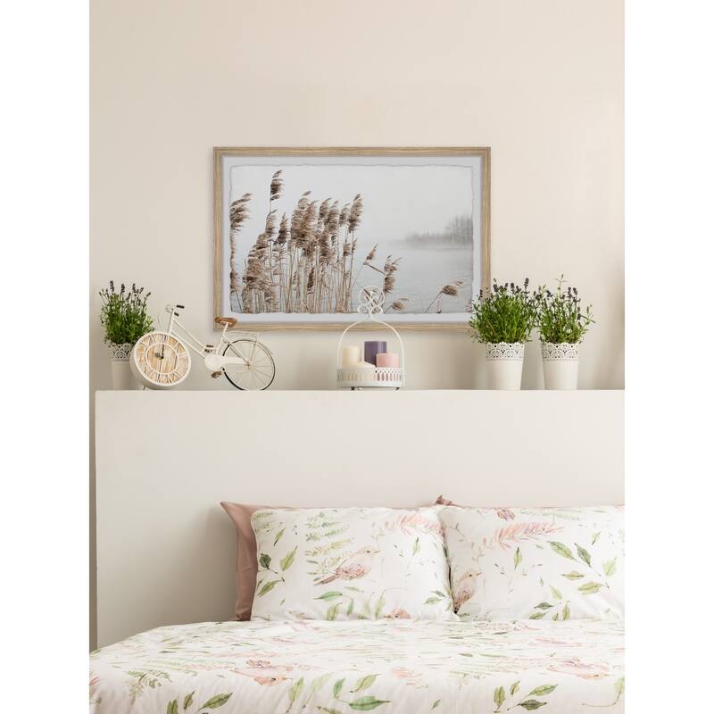 'Autumn Grass' Framed Painting Print
