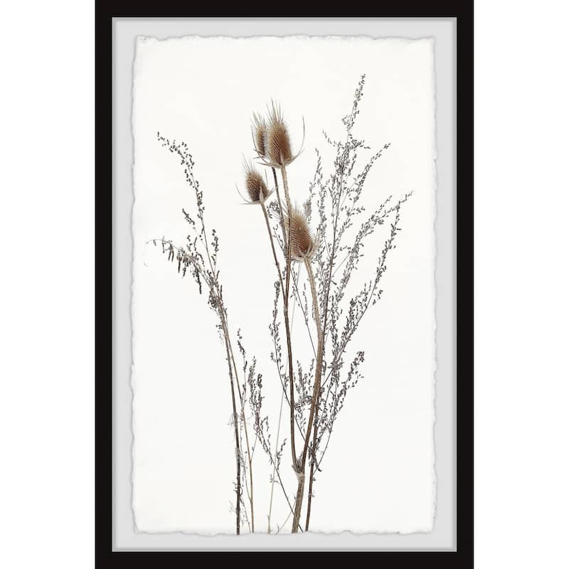 'Rustic Flowers' Framed Painting Print
