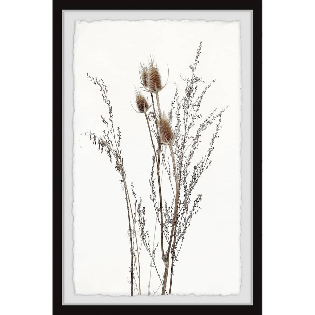 'Rustic Flowers' Framed Painting Print