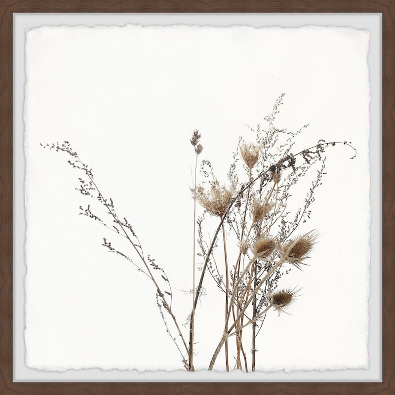 'Rustic Flowers II' Framed Painting Print