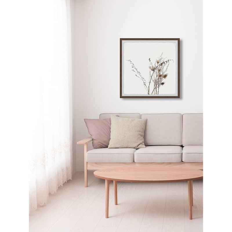 'Rustic Flowers II' Framed Painting Print