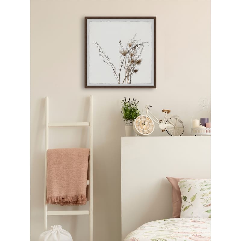 'Rustic Flowers II' Framed Painting Print