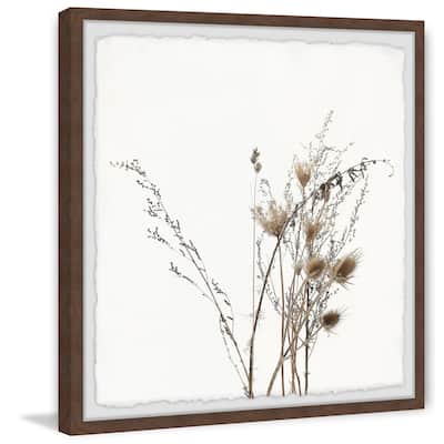 'Rustic Flowers II' Framed Painting Print