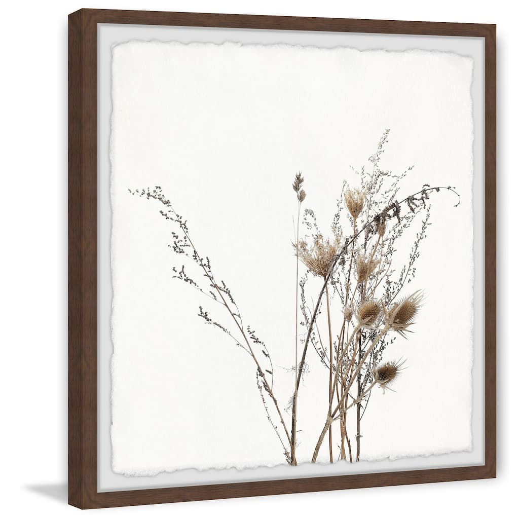 'Rustic Flowers II' Framed Painting Print