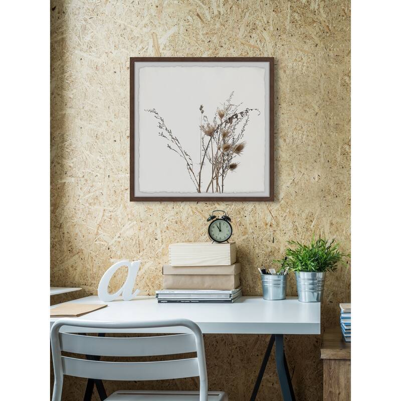 'Rustic Flowers II' Framed Painting Print