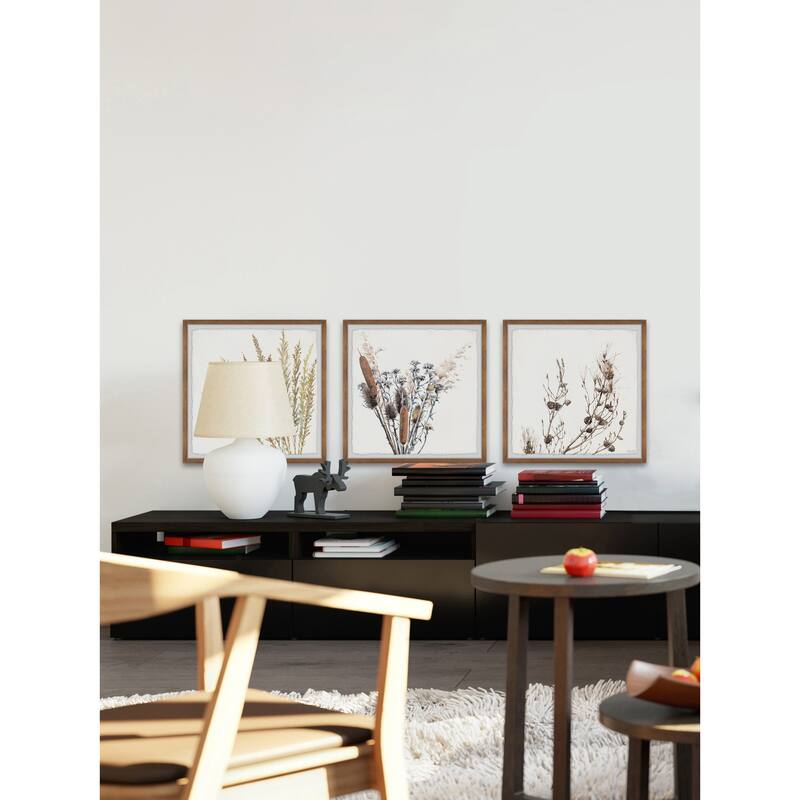 Wild Grasses Triptych