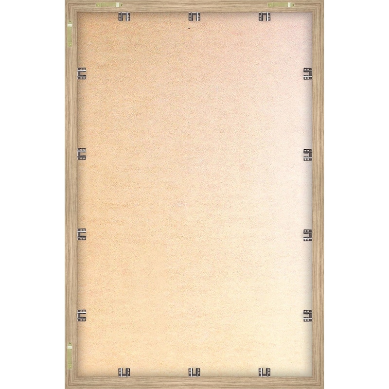 'Oval Shaped Leaves' Framed Painting Print