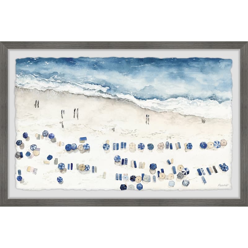 'Beach Paradise' Framed Painting Print