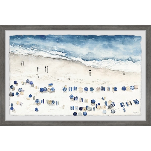 'Beach Paradise' Framed Painting Print. Opens flyout.