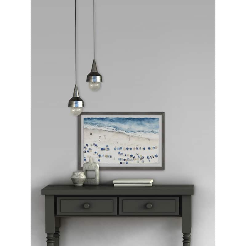 'Beach Paradise' Framed Painting Print