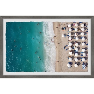 Beach Days' Framed Painting Print - Bed Bath & Beyond - 30243661