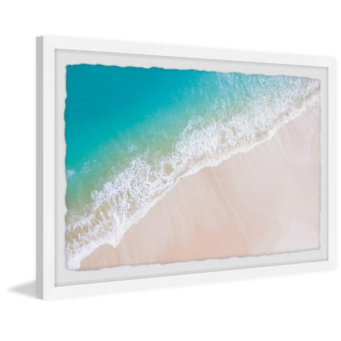 Carson Carrington Powdery White Sands' Framed Painting Print