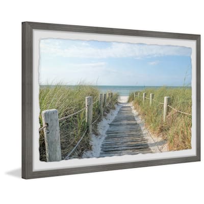 Rope Railings' Framed Painting Print