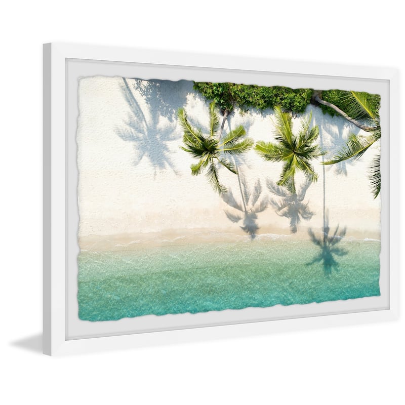Structube Palm Shadows Framed Artwork